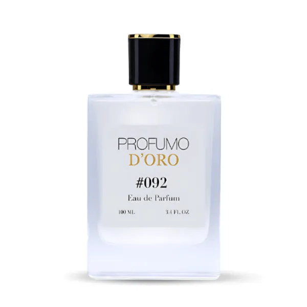 Profumo D’oro #092 – eleganter Herrenflakon, Hauptansicht des modernen Business Eau de Parfum